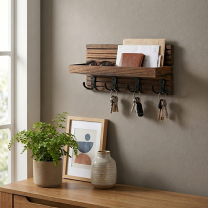 NeaterLiving™ Entryway Key & Mail Organizer